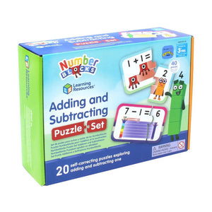 Numberblocks Adding and Subtracting Puzzle Set - Learning Resources