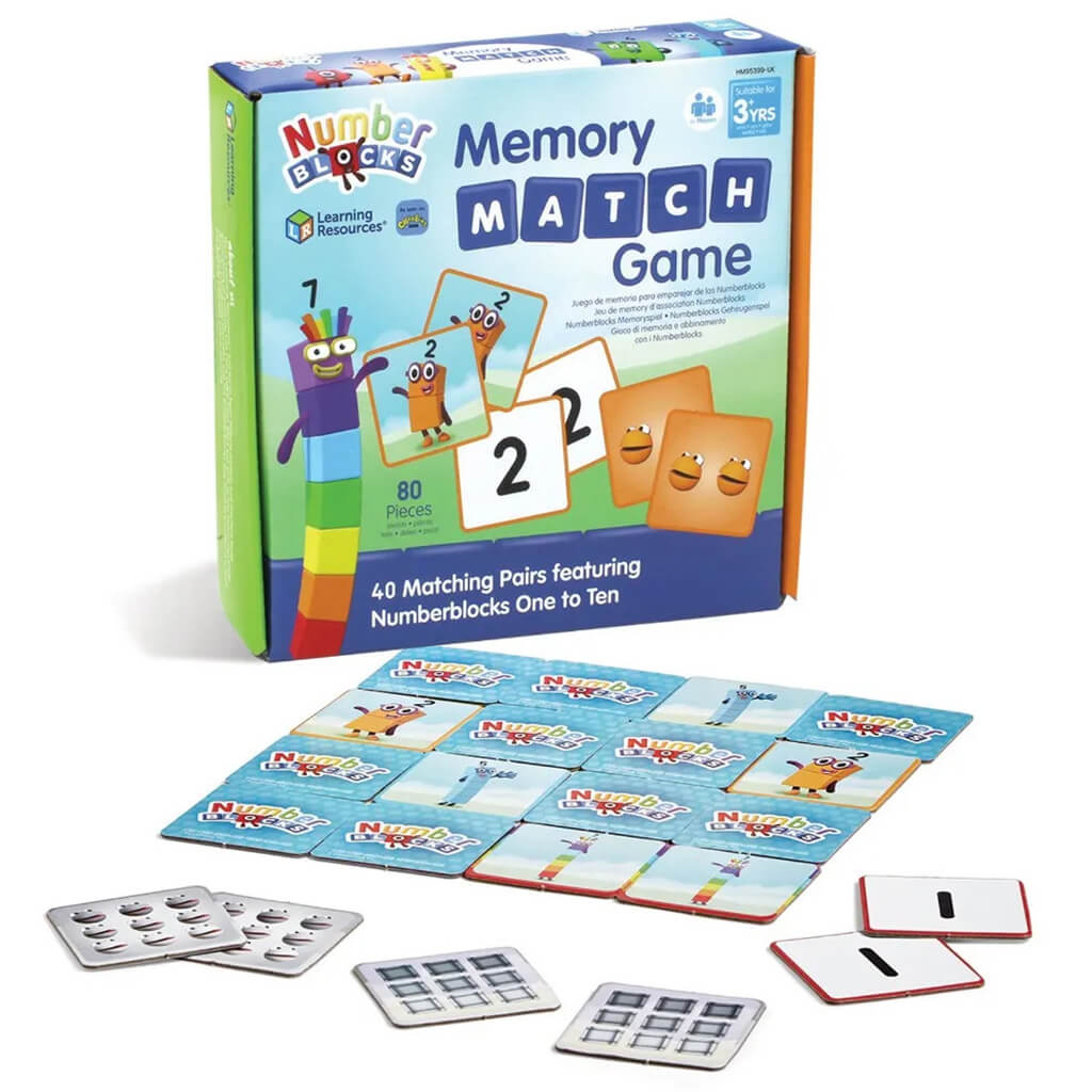 Numberblocks Memory Match Game - Learning Resources