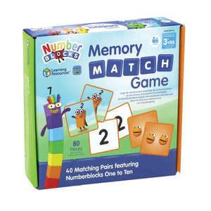 Numberblocks Memory Match Game - Learning Resources