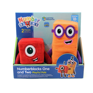 Numberblocks One and Two Playful Pals Set - Learning Resources