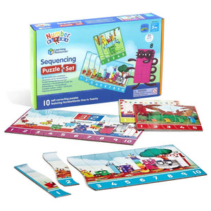 Numberblocks Sequencing Puzzle Set - Learning Resources