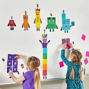 Numberblocks Reusable Clings - Learning Resources