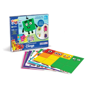 Numberblocks Reusable Clings - Learning Resources