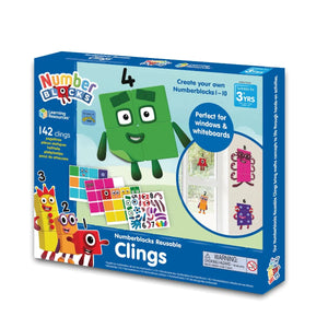 Numberblocks Reusable Clings - Learning Resources