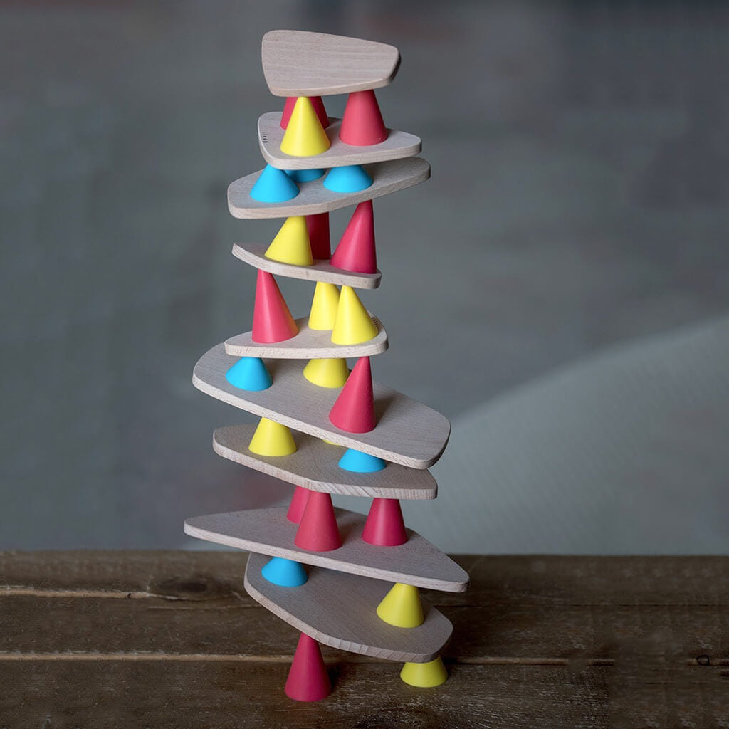 Piks Medium (44 Piece) Construction Set with Creative Cards - Oppi (DAMAGED BOX)