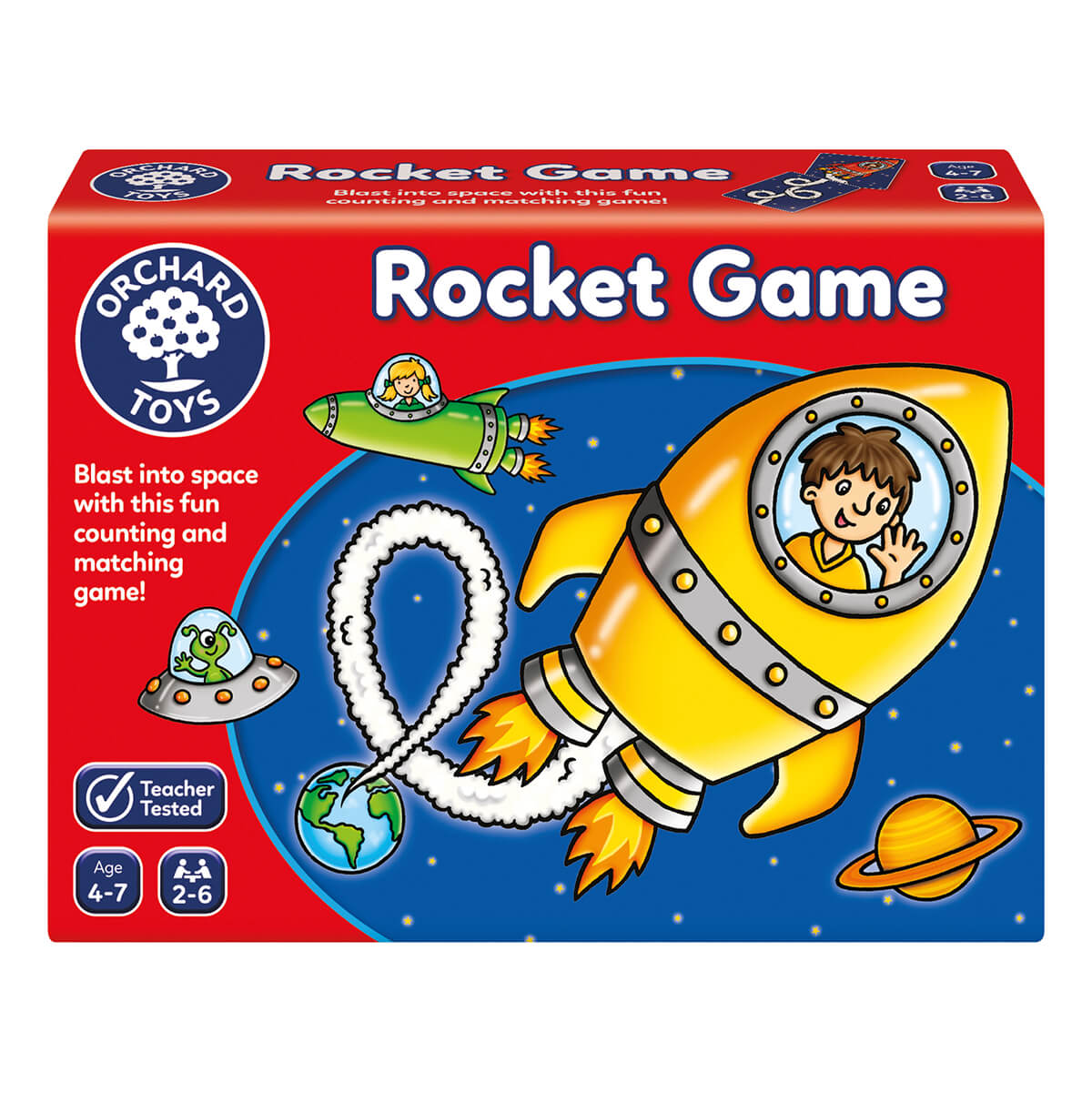 Rocket Game Counting & Matching Game - Orchard Toys