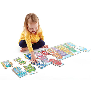 Number Street Jumbo Jigsaw Puzzle and Poster - Orchard Toys