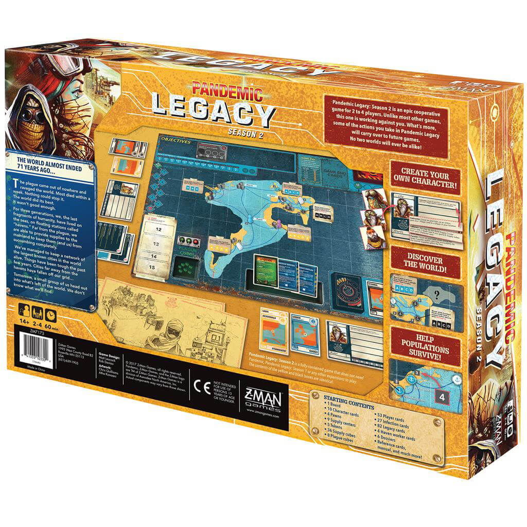 Pandemic Legacy Season 2: Yellow Edition - Z-Man Games