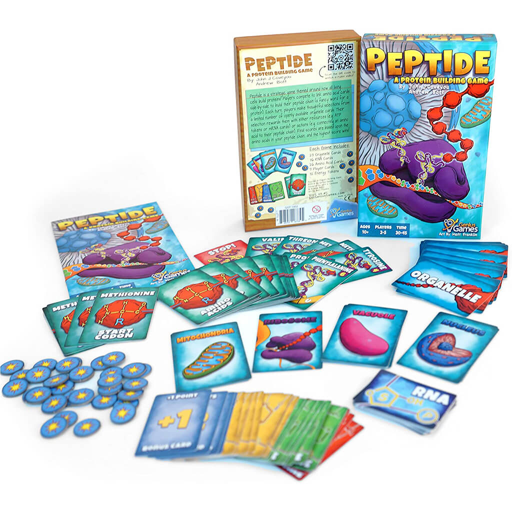 Peptide: Protein Building Chemistry Card Game - Steam Rocket