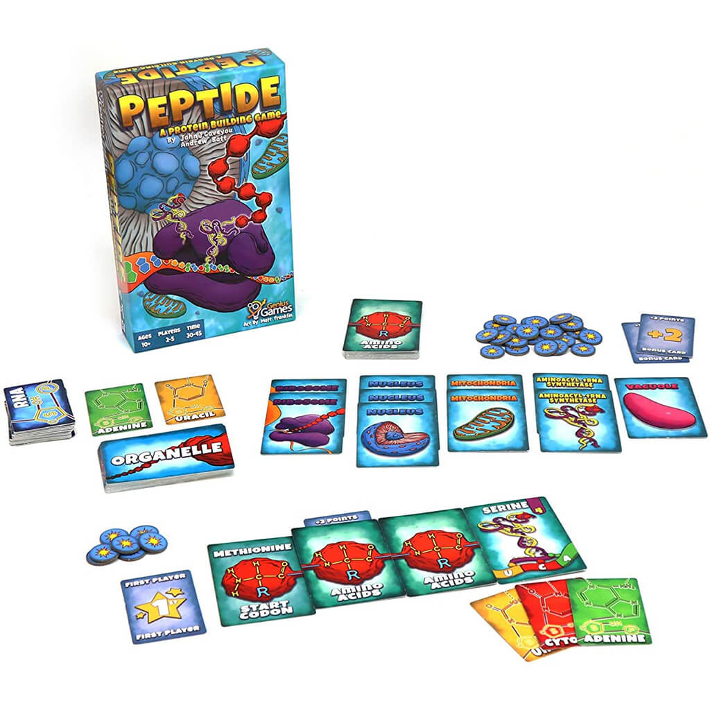 Peptide: Protein Building Chemistry Card Game - Steam Rocket