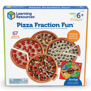 Pizza Fraction Fun Game - Learning Resources