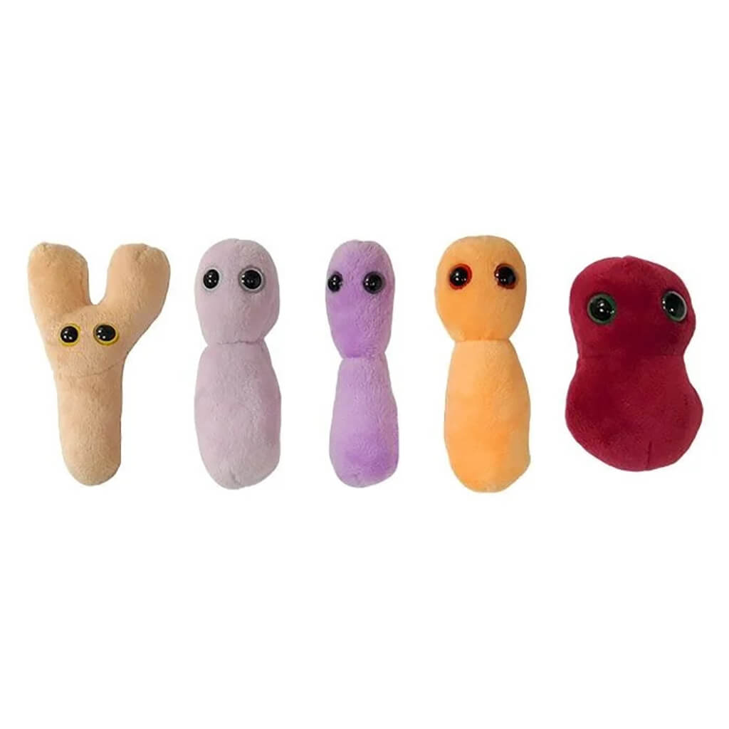 Probiotics Mini Soft Toy Set - Giant Microbes