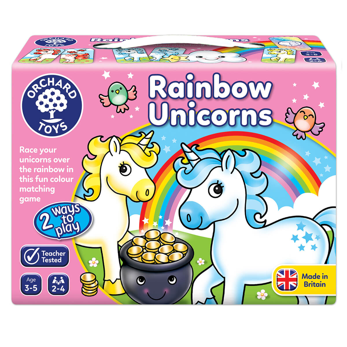 Rainbow Unicorns Colour Matching Game - Steam Rocket