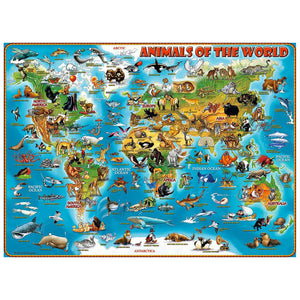 Animals of the World XXL 300 Piece Jigsaw Puzzle - Ravensburger