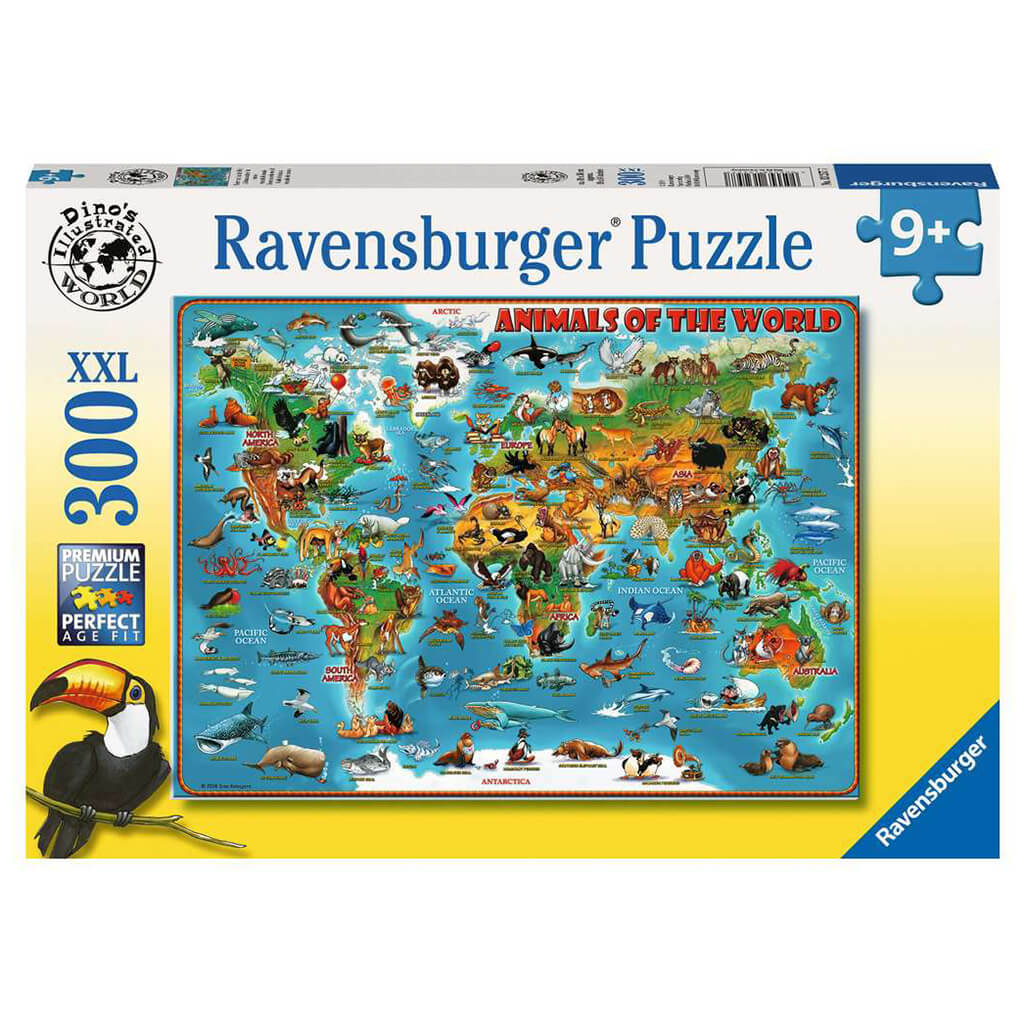 Animals of the World XXL 300 Piece Jigsaw Puzzle - Ravensburger