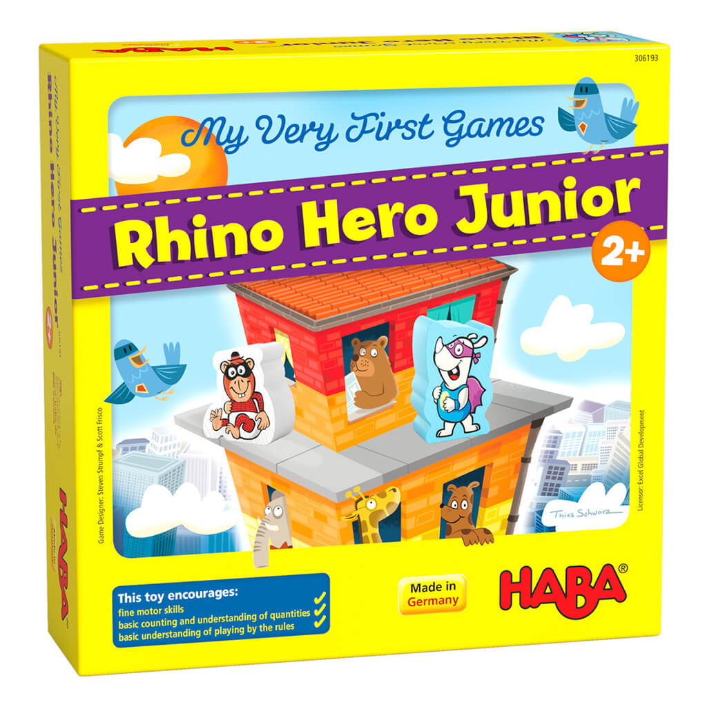 My Very First Games: Rhino Hero Junior - Steam Rocket