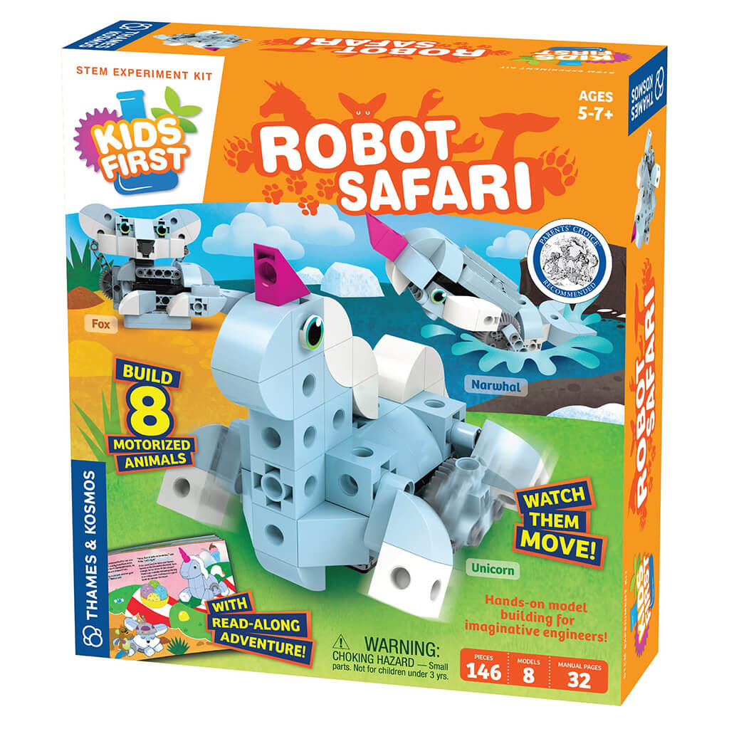 Robot Safari Construction Kit by Kids First - Thames & Kosmos