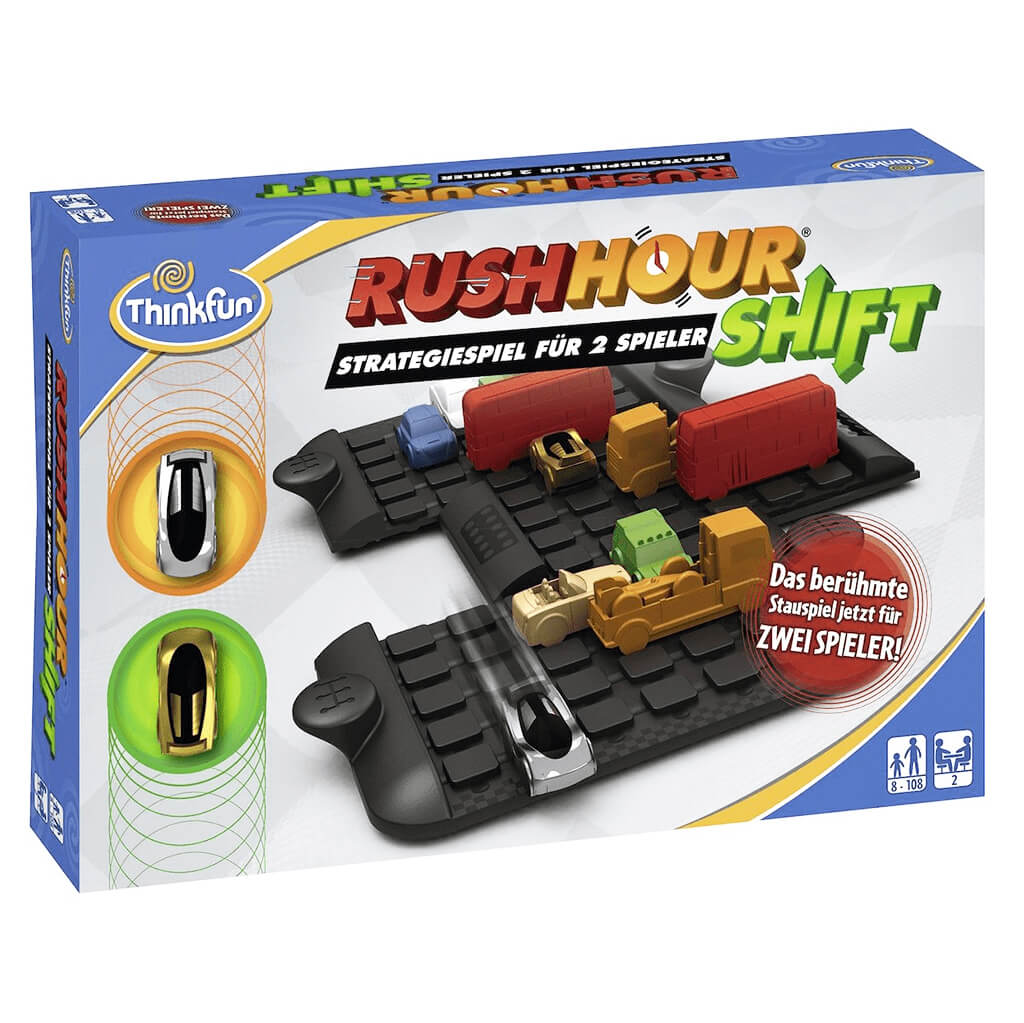 Rush Hour Shift Two-Player Logic Game - Steam Rocket