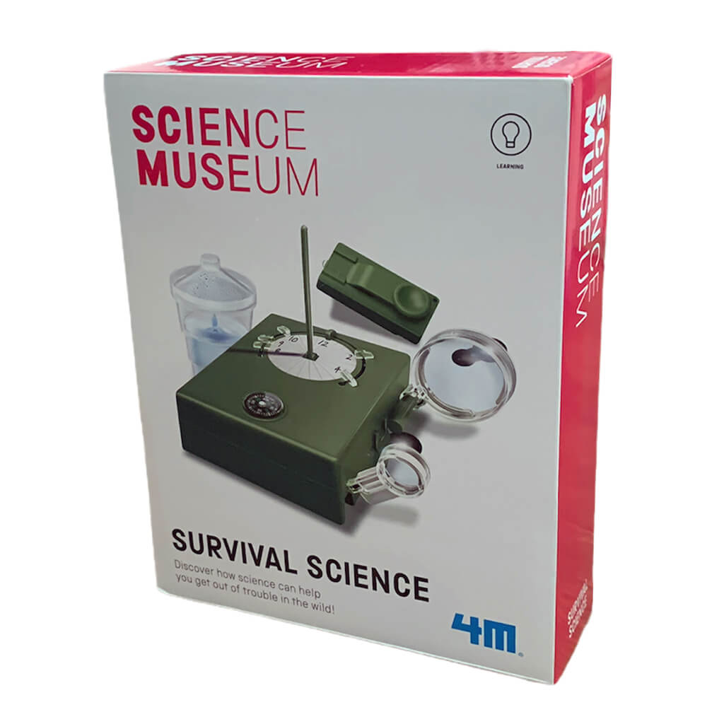 Science Museum Survival Science Kit 4M Steam Rocket