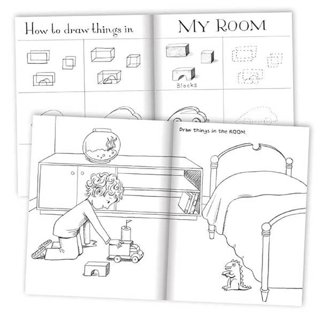 Learn to Draw Book: Simple Forms In The Home and Garden - eeBoo