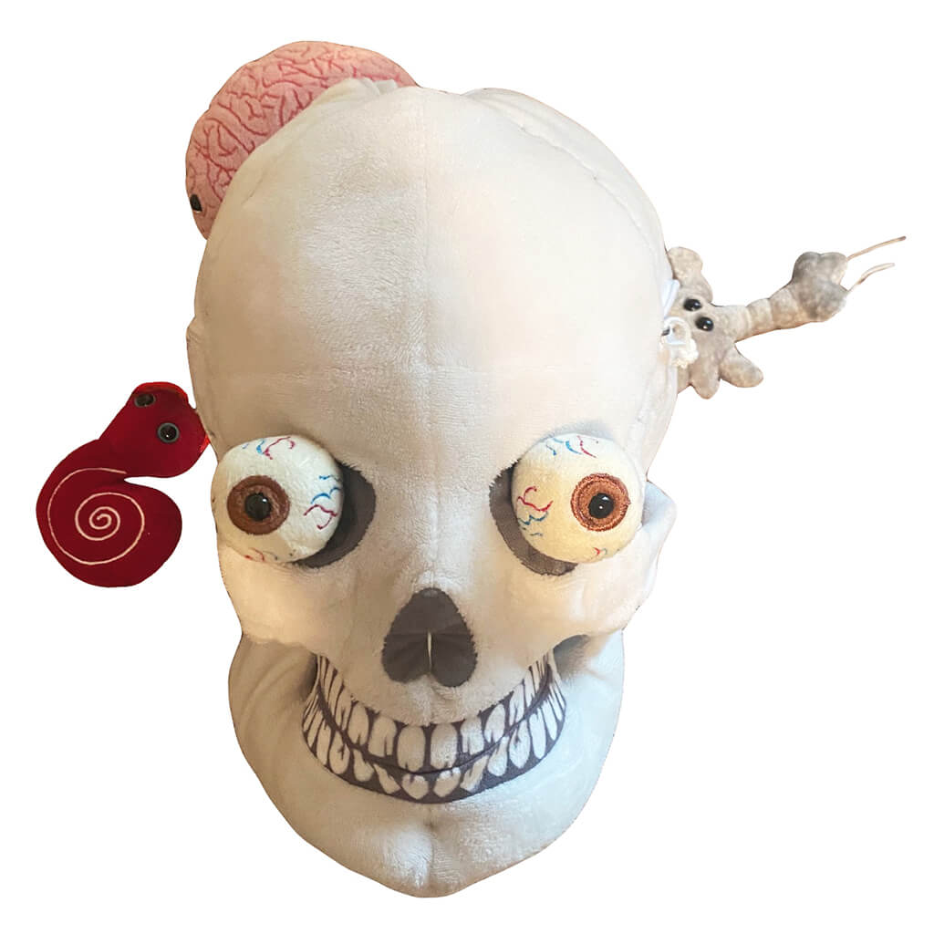 XL Deluxe Skull with Minis Soft Toy - Giant Microbes
