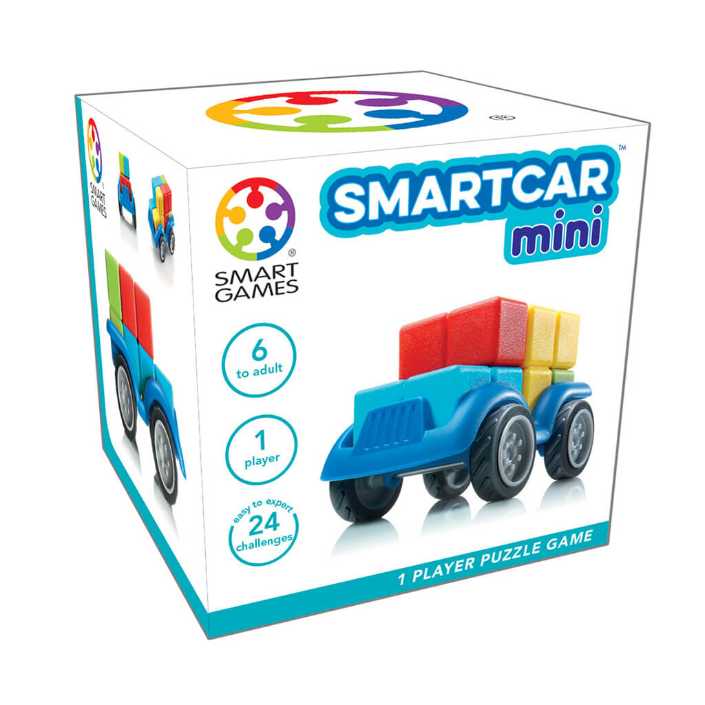 SmartCar Mini Logic Puzzle Game - SmartGames