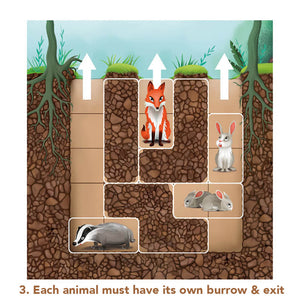 Down The Rabbit Hole Magnetic Puzzle Game - SmartGames