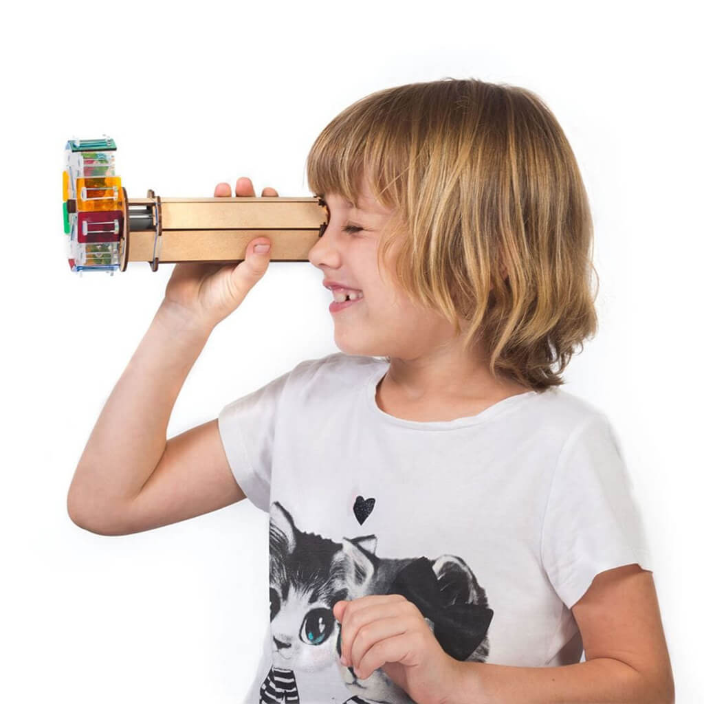 Kaleidoscope Wooden STEAM Construction Kit  - Smartivity