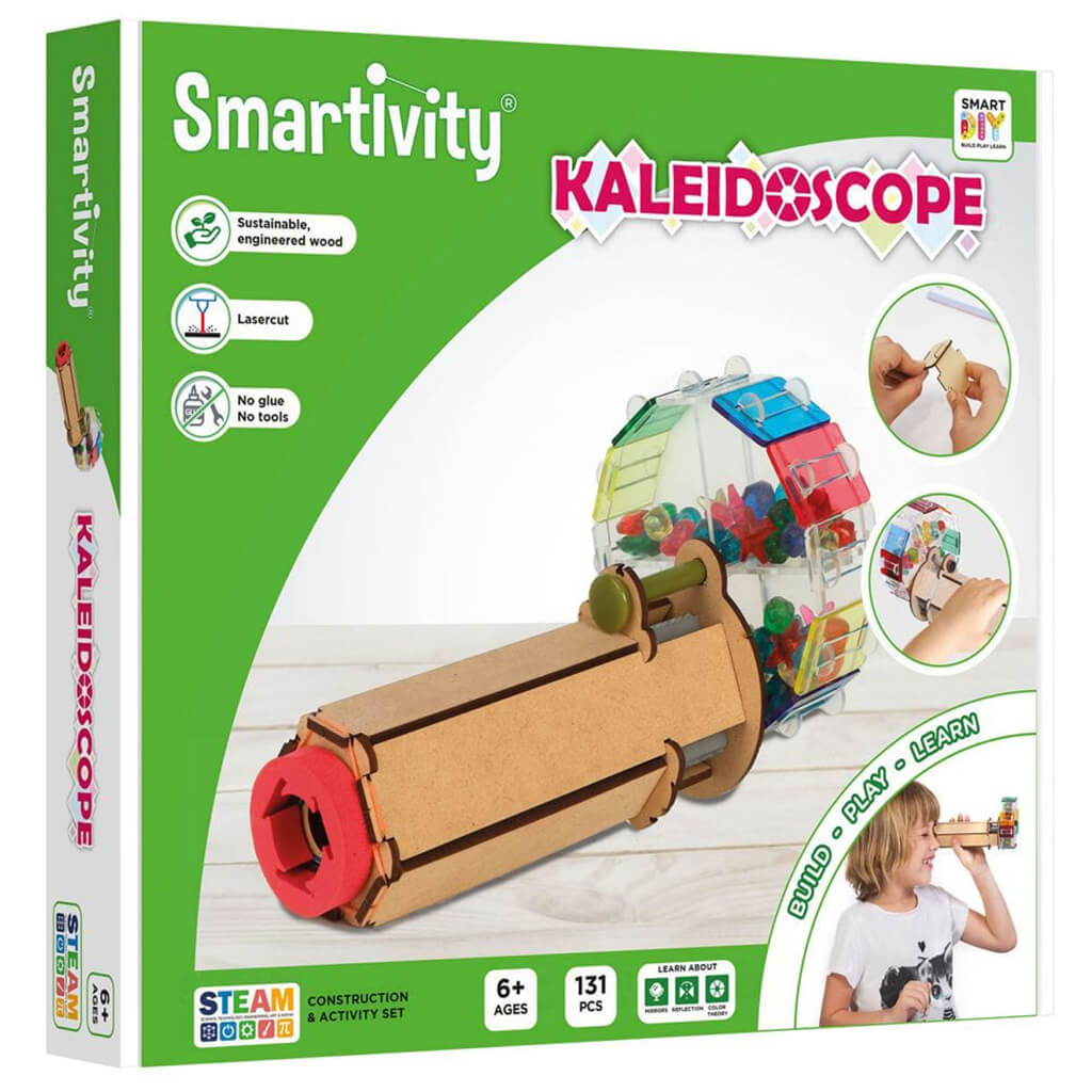 Kaleidoscope Wooden STEAM Construction Kit  - Smartivity