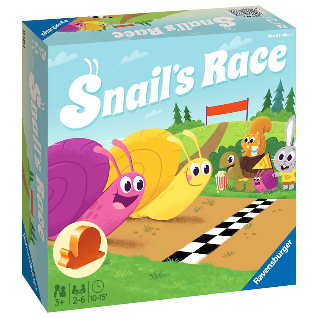 Snail Math Racing Game Snail's Race Game - Ravensburger - Steam Rocket