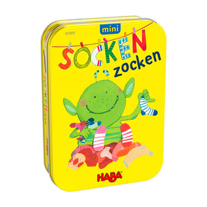 Socken Zocken Matching Mini Game-In-A-Tin - Haba