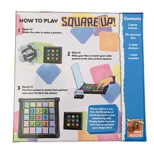 Square Up Puzzle Game - The Green Board Game Company