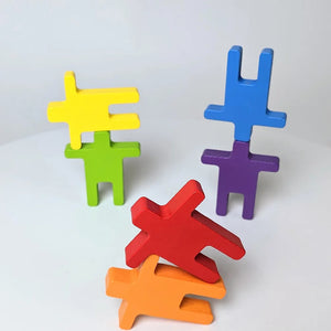 Stapla Rainbow Balancing Play Figures - Neue Freunde (12 Figures)