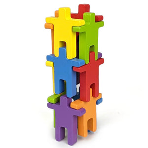 Stapla Rainbow Balancing Play Figures - Neue Freunde (12 Figures)