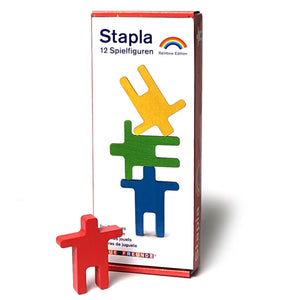 Stapla Rainbow Balancing Play Figures - Neue Freunde (12 Figures)