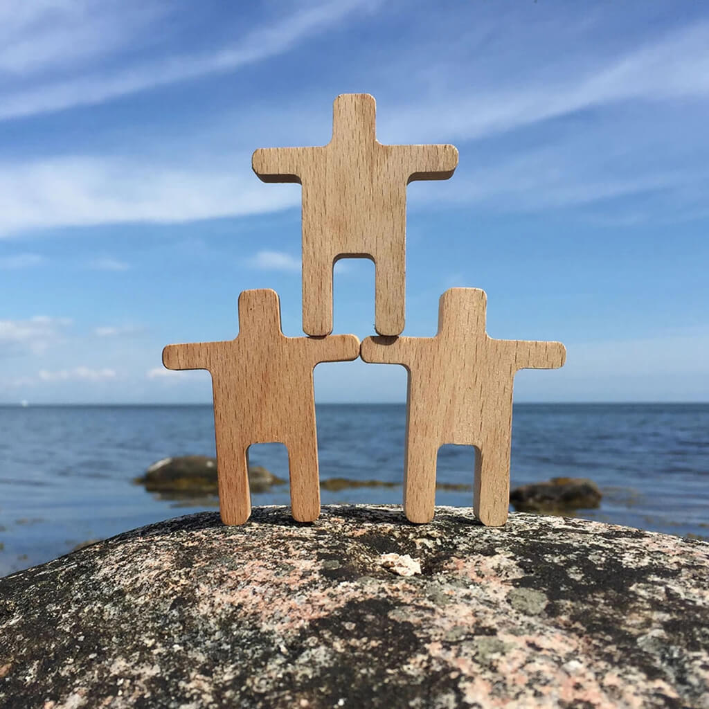 Stapla Balancing Play Figures - Neue Freunde (12 Figures)