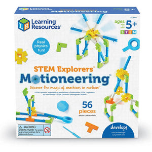 Stem Explorers: Motioneering Engineering Construction Toy - Learning Resources