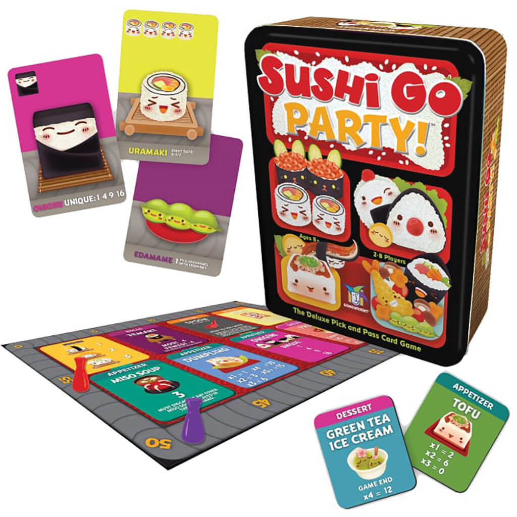 Sushi Go Party! Game - Gamewright