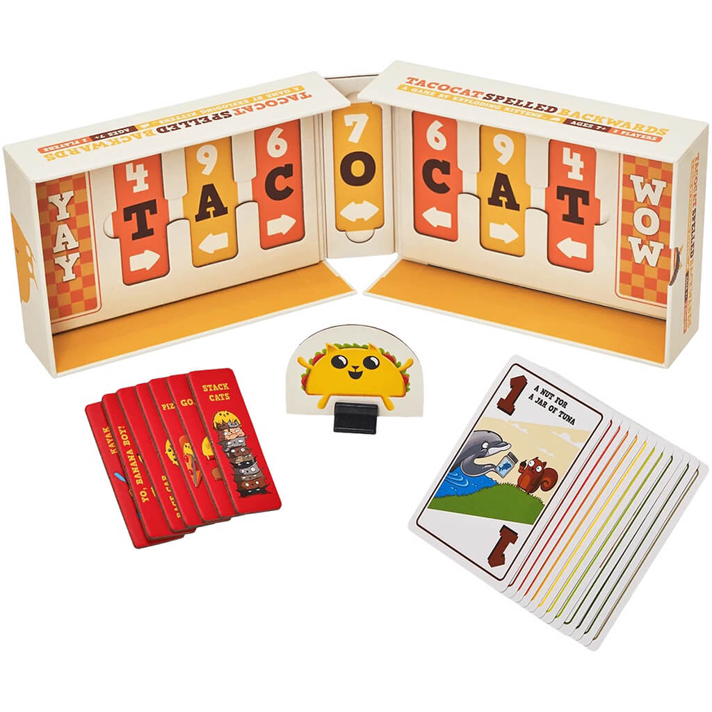 Tacocat Spelled Backwards Game - Exploding Kittens