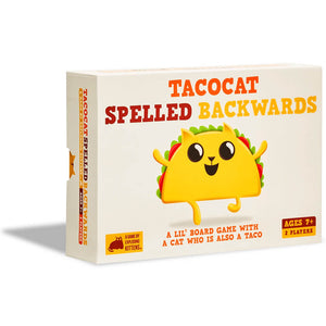 Tacocat Spelled Backwards Game - Exploding Kittens