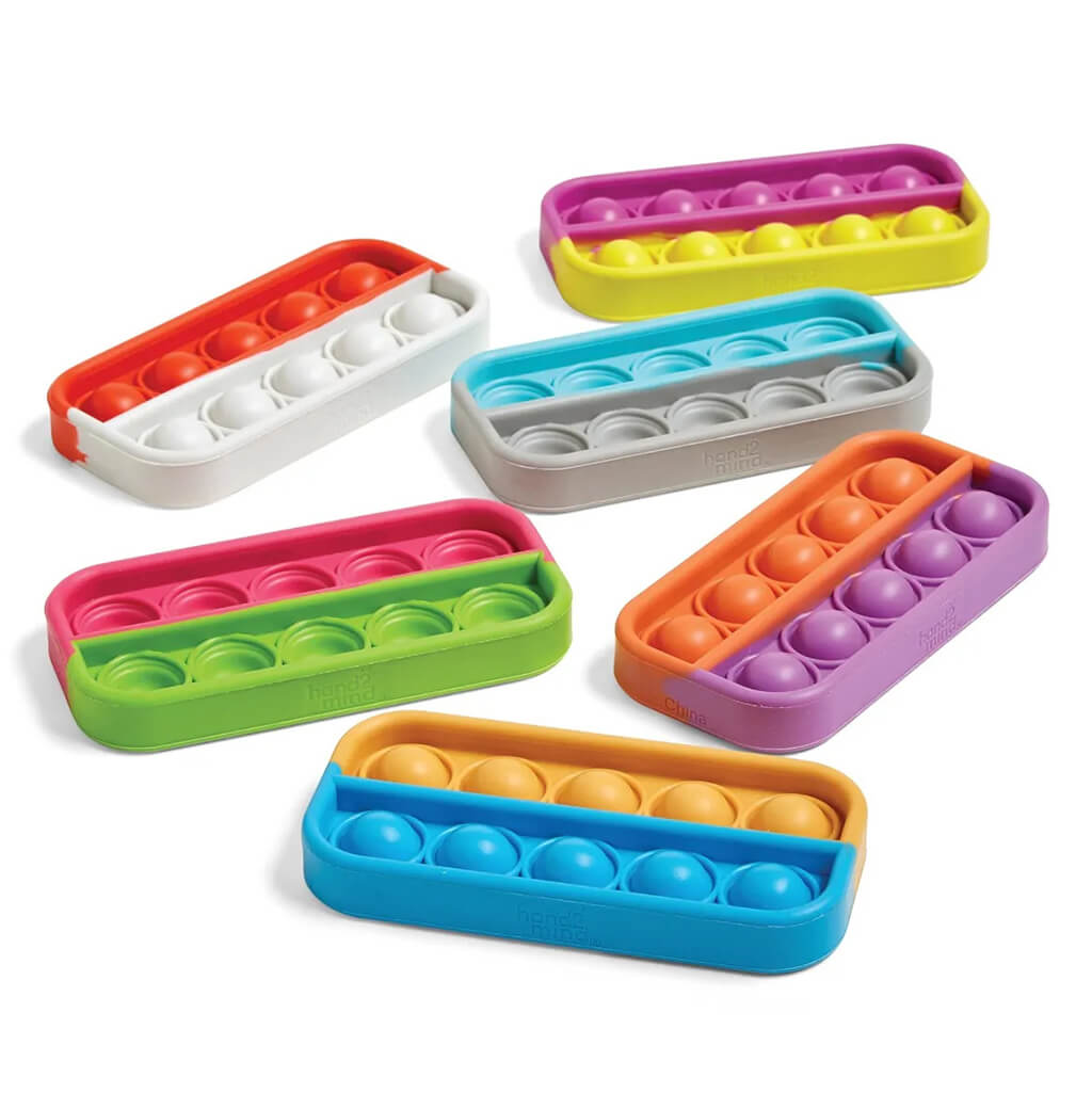 Ten-Frame Sensory Bubble Poppers (Set of Six) - Learning Resources