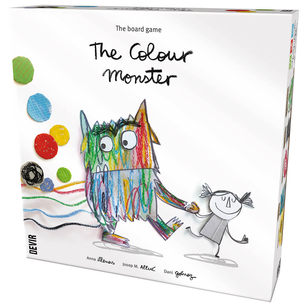 The Colour Monster Emotions Board Game - Steam Rocket