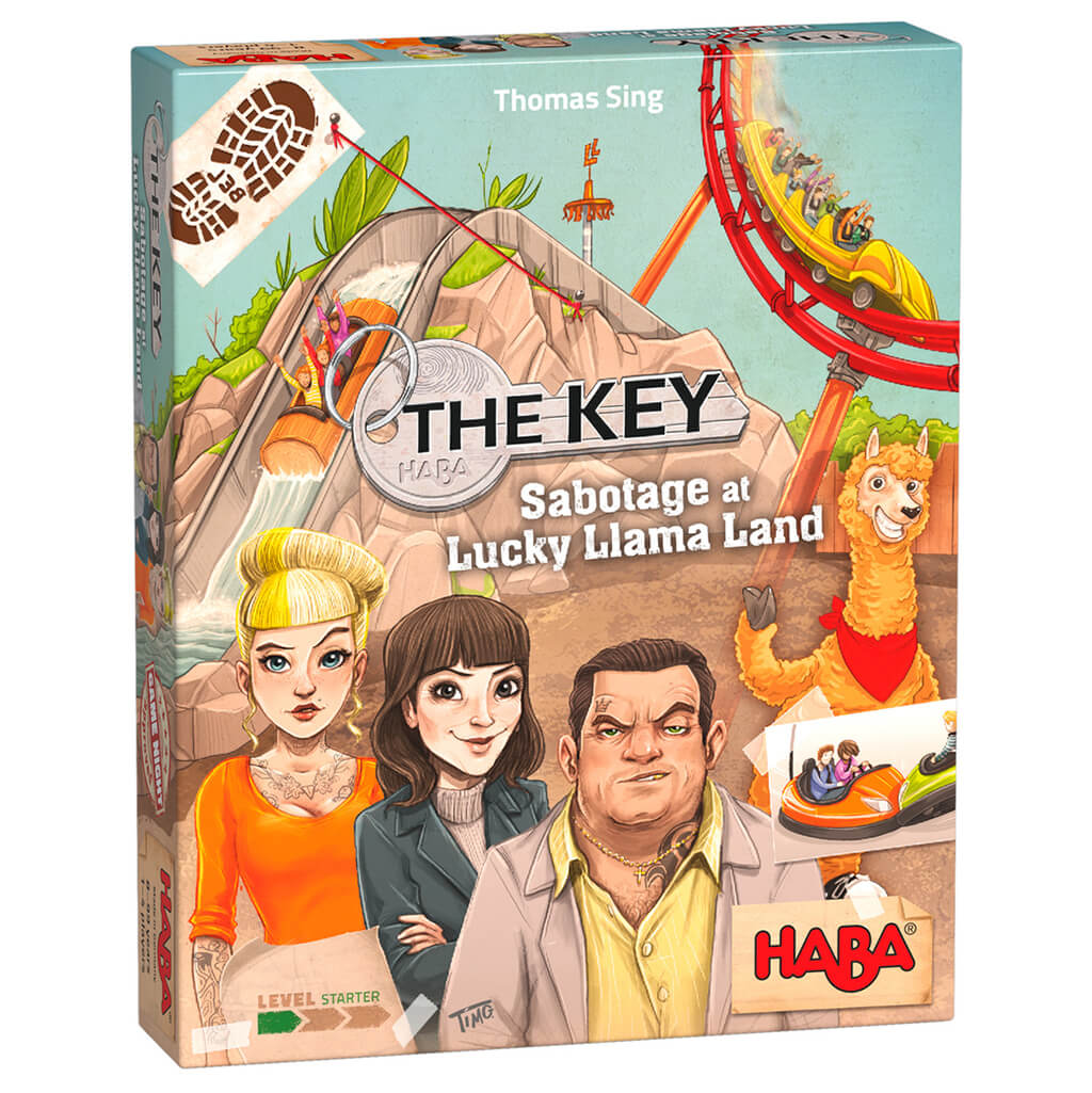 The Key: Sabotage at Lucky Llama Land Deduction Game - Steam Rocket