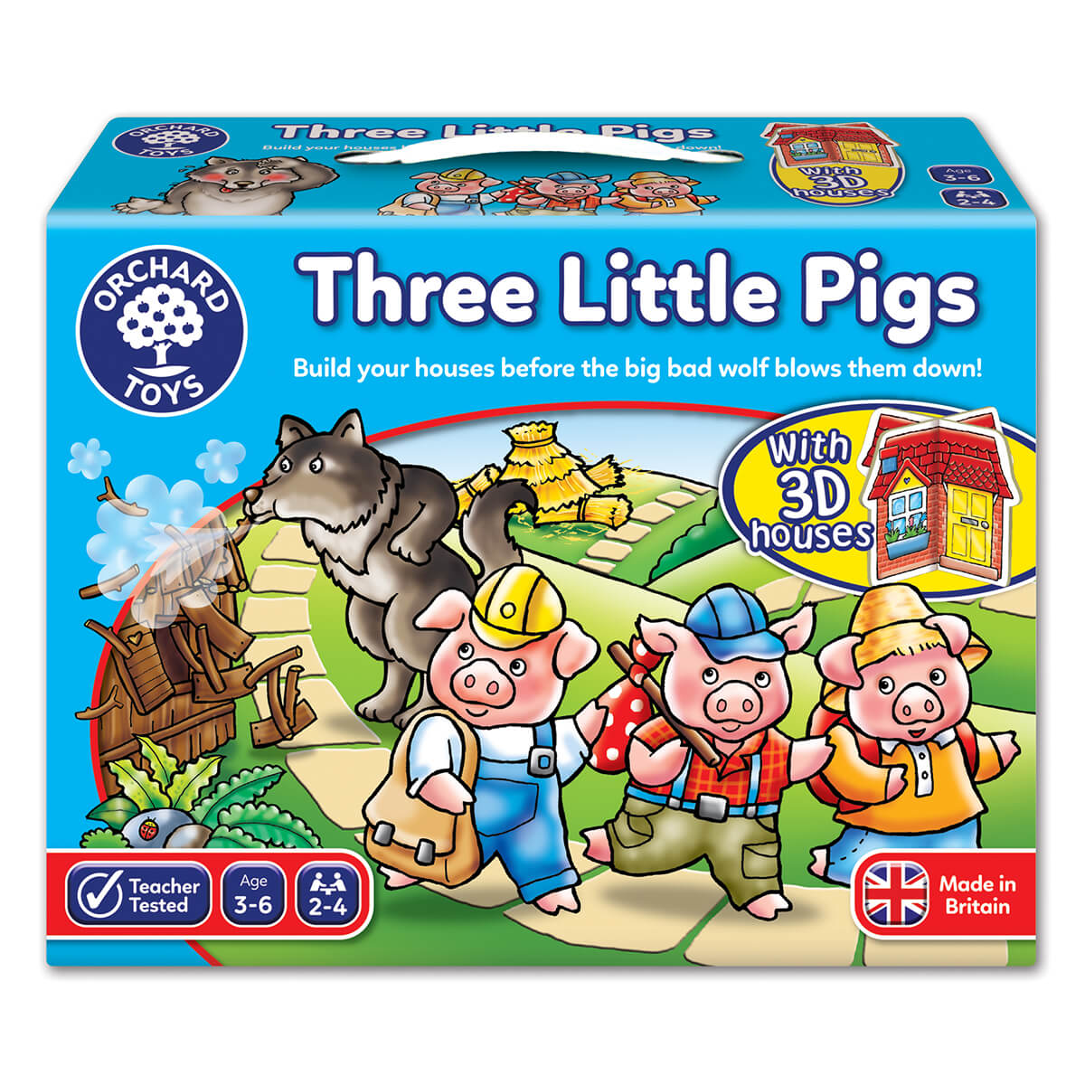 Three Little Pigs Board Game - Steam Rocket