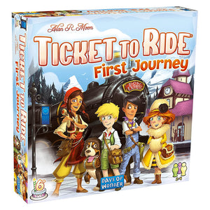 Ticket To Ride: First Journey Europe Board Game - Days Of Wonder