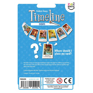 Timeline Events History Card Game - Steam Rocket