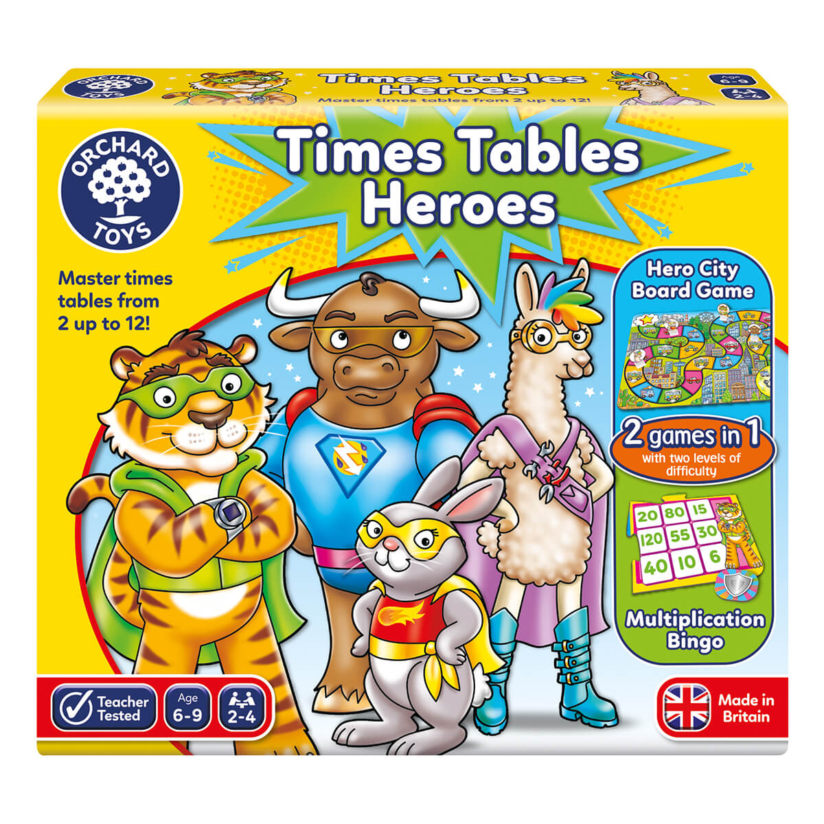 Times Tables Heroes 2-in-1 Maths Game - Steam Rocket