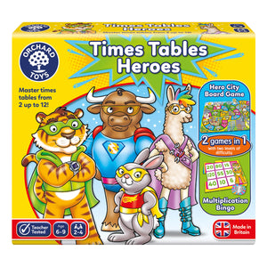 Times Tables Heroes 2-in-1 Maths Game - Steam Rocket