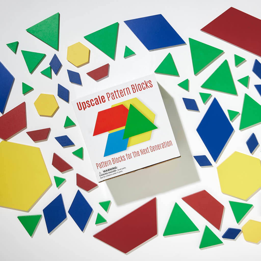 Upscale Pattern Blocks - Math For Love - Steam Rocket