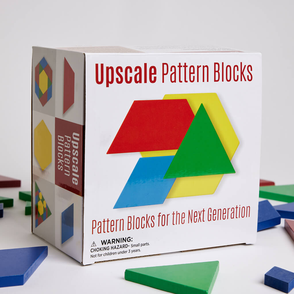 Pattern Blocks Math Playground Upscale Pattern Blocks - Math For Love - Steam Rocket